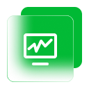 线上营销组织管理与线下脱节图标